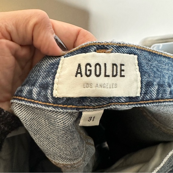 Agolde 90s Pinch Waist Jeans in Backdrop - Picture 9 of 10